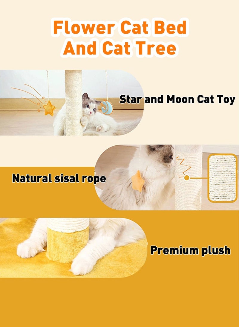 Kidle Cat Tree Cat Scratching Post Cat Tower for Indoor Cats Activity - Image 5